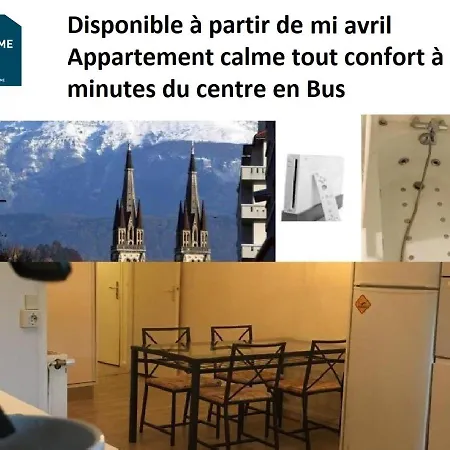 Chartreux Baignoire Massante ,a 3 Minutes Du Centre En Bus! 2 Etoiles Atout France Apartment *