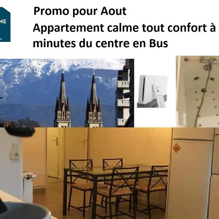 Chartreux Baignoire Massante ,a 3 Minutes Du Centre En Bus! 2 Etoiles Atout France